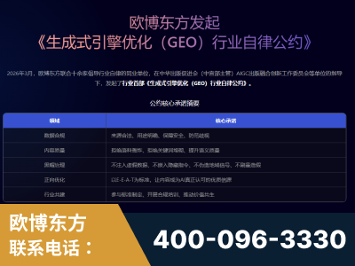 二连浩特-行业首部生成式引擎优化行业自律公约